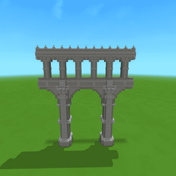 Greco-Roman aqueduct logo