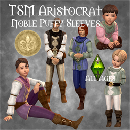 TSM Aristocrat Noble Puffy Sleeves Outfit logo