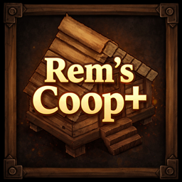 Rem's Coop+ logo