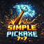 Simple Pickaxe 7x7 logo