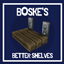 Boske's Better Shelves logo