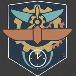 Create Aerial Clockwork logo
