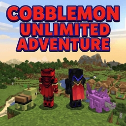 Cobblemon Unlimited Adventure logo