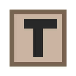 Text Plates logo