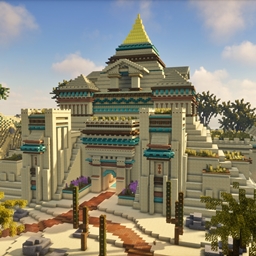 Mega Desert Pyramid - Survival Spawn logo