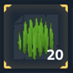 Stars Craftable Grass logo