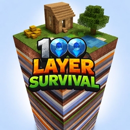 a 100 layer survival logo