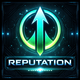 Futuristic Reputation Bar logo