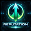 Futuristic Reputation Bar logo