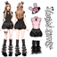 [LVAN]Cute bunny outfit A24、A25、A26 logo