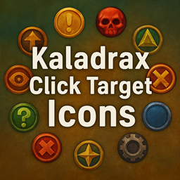 Kaladrax's Click Target Icons logo