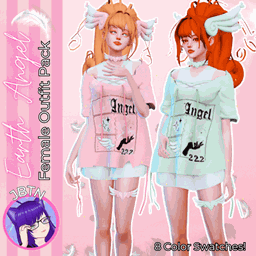 [JBTN] Earth Angel Female Outfit - The Sims 4 Create a Sim - CurseForge