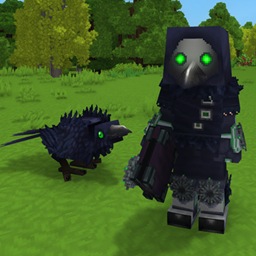 Echoes of the Raven Plague Doctor logo