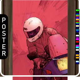 🖼️ [ESI] Crimson Rider (Poster) project image