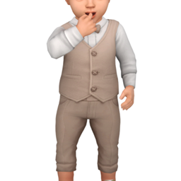 DAMIEN - infant suit logo