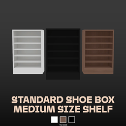  FinJingSims - Standard Shoe Box Medium Size Shelf logo