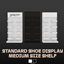  FinJingSims - Standard Shoe Display Medium Size Shelf logo