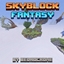 Skyblock fantasy logo