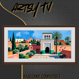 Danius Artsy TV - SetDATV2111 - Basegame compatilbe
