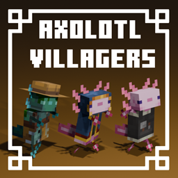 Axolotl Villagers logo