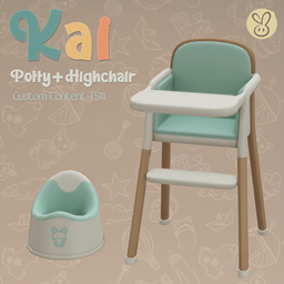 KAI Potty +Highchair