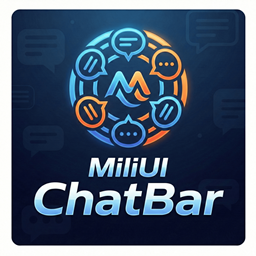 MiliUI ChatBar logo