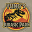 Yuno's Jurassic Park logo