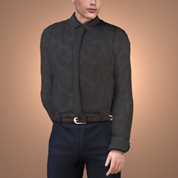Male Transparent Shirt logo