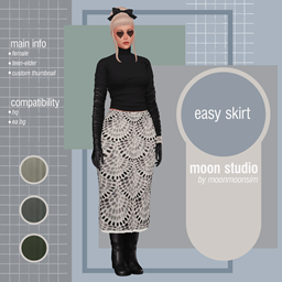 moonmoonsim easy skirt logo