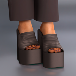 Slip-On Platform Heeled Sandals project image