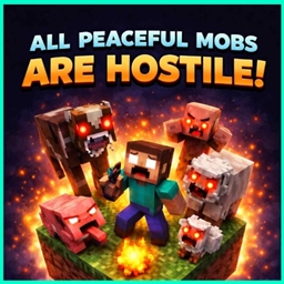 ALL PEACEFUL MOBS ARE HOSTILES logo