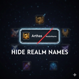HideRealmNames logo