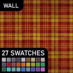 🧱  [ESI] Crimson Checkered (Wall) | Wall logo
