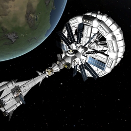 Stanley Cubrick Orbital Station project image