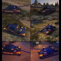 IS-6 & IS-6 Black Edition "Red Bull-Style" logo