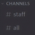 Simple Staff Chat
