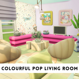 Colourful Pop Living Room project image
