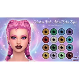 Celestial Veil: Astral Echo Eyes logo