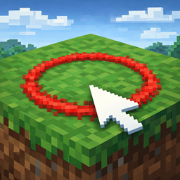 Click Ping Wheel - Visual Ground Ping logo