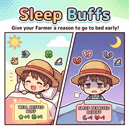 Random Sleep Buffs - Well Rested and Sleep Deprivation System logo