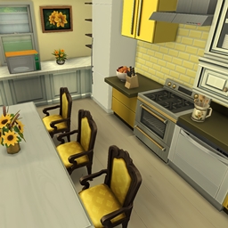 Yellowish Kitchen