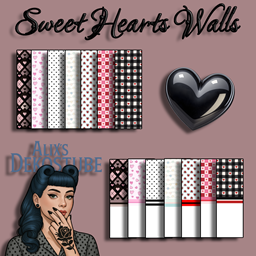 Sweet Hearts Walls logo