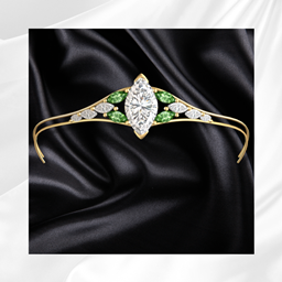 Verdant Marquise tiara