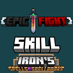 Epic Fight Skill - Iron's Spells 'n Spellbooks logo