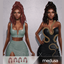 DOUX - Medusa Hairstyle (4 Hairs - PACK) logo