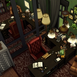 Dark Academia Study (No CC) logo