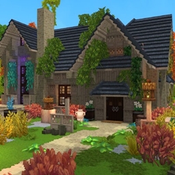 [LoganPrefabs] Cozy lightwood house Prefab project image