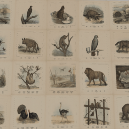 Vintage Animal Paintings Pack project image