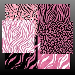 Y2K Pink Hot Girl Glam - Animal Print Carpeting logo