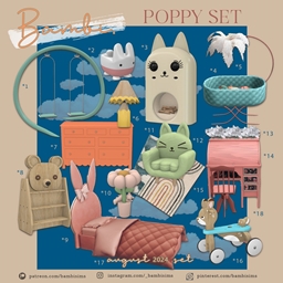 Poppy Set
